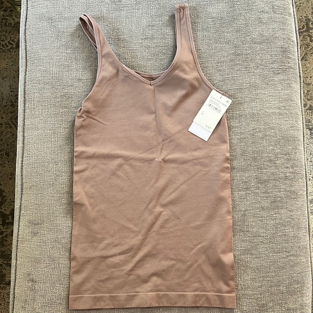 Nordstrom Taupe Tank Top